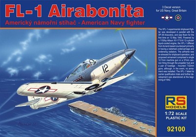 RS MODELS 92100 MODEL FL-1 AIRABONITA WHAT IF EDITION 1/72 (3 decal v. for US