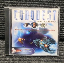 Conquest Frontier Wars PC Game 2001 Ubisoft *SPANISH VERSION* New Sealed