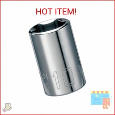 Craftsman Shallow Socket Metric 14-inch Drive 10mm 6-point Cmmt43508