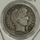 1916 S Barber Dime, 90% Silver, VG, Good Condition, Very Low Mintage! 🔥