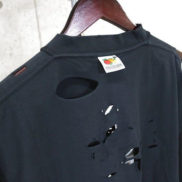BALENCIAGA Balenciaga 2023 Destroy T-shirt Short Sleeve Men's