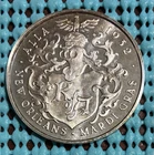1969 Krewe of ALLA / History of the Dance  .999 FINE SILVER Mardi Gras Doubloon