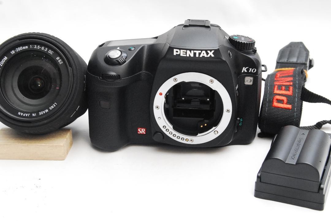 PENTAX K10/SIGMA ZOOM 18-200 DC (良品) Pentax K10D DSLR with Sigma 18 200mm DC Lens Kit Tested