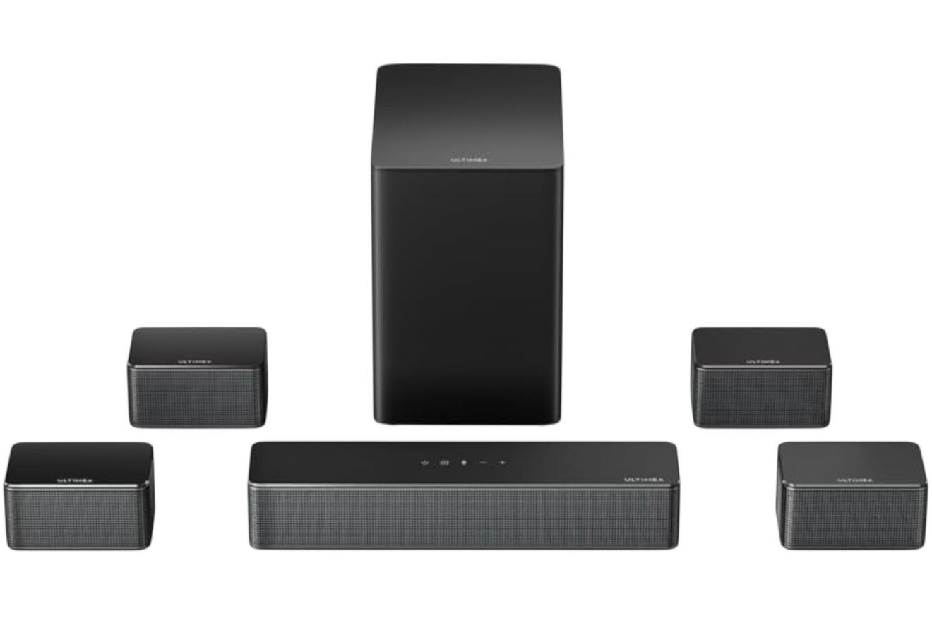ULTIMEA Poseidon D70 7.1ch Soundbar Wireless Subwoofer NEW Open Box