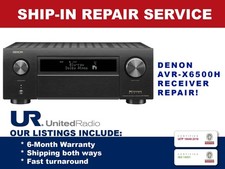 REPAIR SERVICE FOR DENON AVR-X6500H 11.2 CHANNEL HOME THEATER RECEIVER