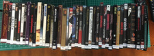 Movies on DVD, action, drama, thriller, combi...