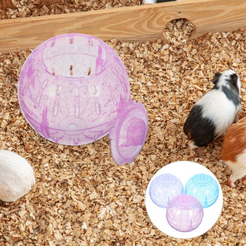 3PCS Roll Ball Toy Hamster Rolling Guinea Pig Balls Hamster Balls for Hamsters