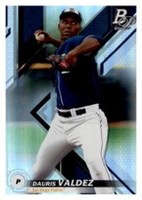2019 Bowman Platinum Top Prospects #TOP37 Dauris Valdez 