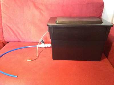 Aquarium RO 18 Liter Wassertank Schwimmerventil Magnetventil Projekt