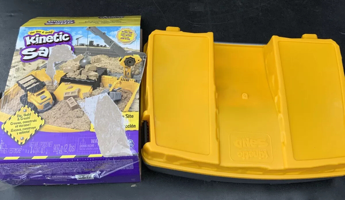 Construction Site Construction Site Folding Sandbox With Toy