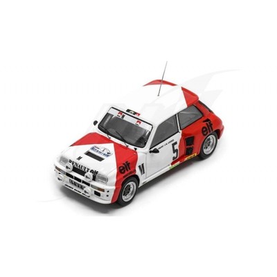 FR] Spark Model RENAULT 5 TURBO N.5 RALLY DU VAR 1982 A.PROST-J-M