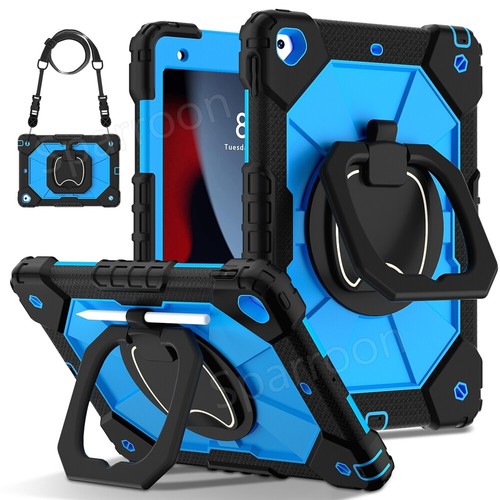 Shockproof Heavy Duty Hard Case for iPad 5/6/7/8/9/10th Gen Air 4 5 Pro 11 2024 - Picture 10 of 126