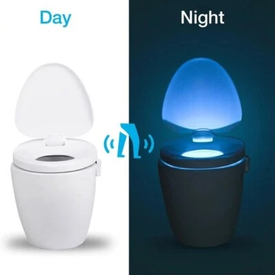 LAMPE LED WC 16 COULEURS CAPTEUR MOUVEMENT - Photo 1/3
