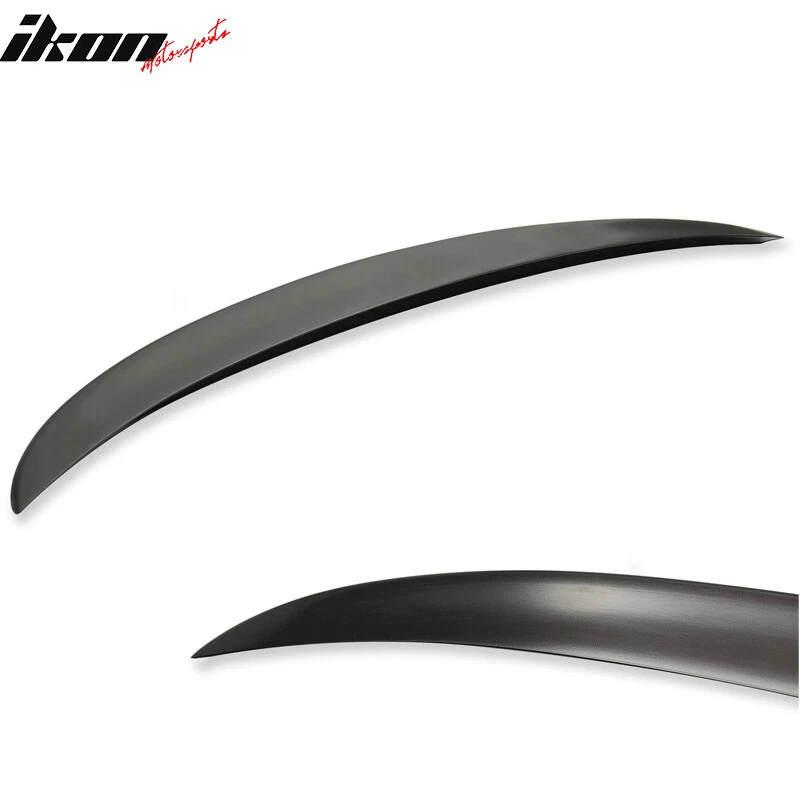 Se adapta a 09-15 BMW F01 serie 7 estilo CA negro mate alerón trasero labio de ala ABS Foto 4 de 4