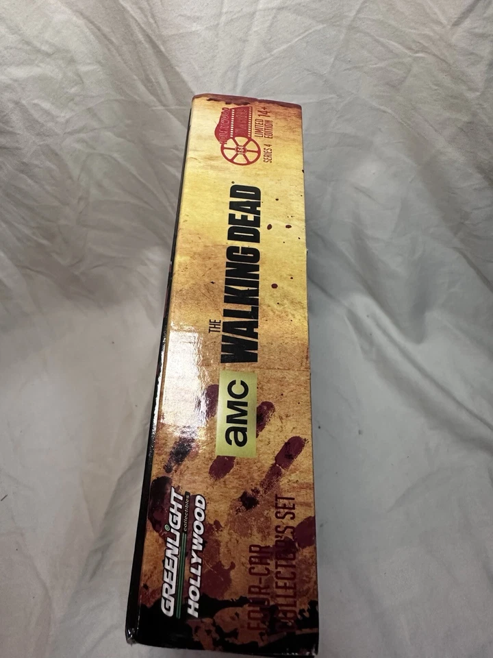 The Walking Dead Greenlight 4 Car Collector Set Jeep, Crown Vic, Charger, Chall. - Image 4 of 4