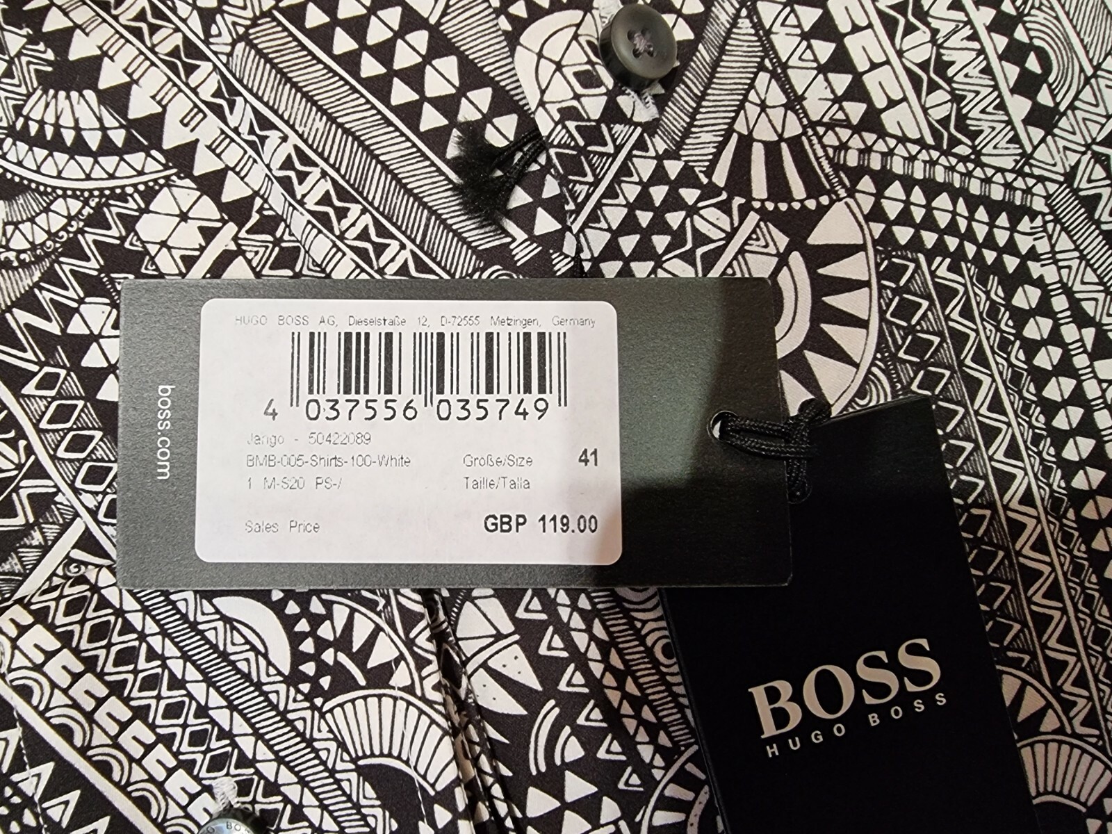 Hugo BOSS X Meissen designer shirt capsule smart casual image 3