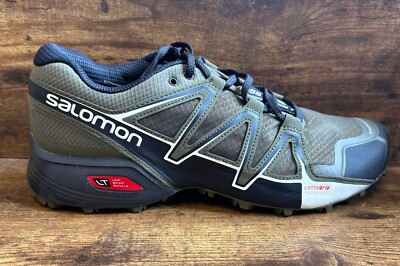 Salomon Speedcross Vario 2 Trailrunningschuhe Herren grün Gr. UK 11 #REF145