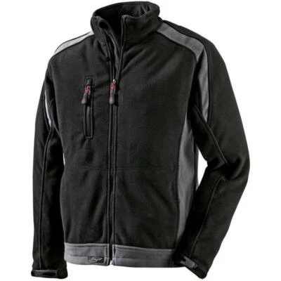 KORSAR Fleecejacke SPIRIT schwarz-grau Windjacke Steppjacke OVP