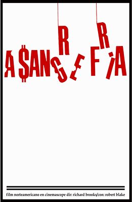 4307.A sangre fria.red letters.In Cold Blood POSTER.Decoration.Wall room art