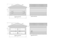 30'X30'- GARAGE PLANS POLE BARN custom for jbrooks702, inc changes and framing