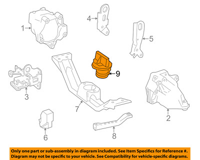 New 9012421413  Transmission Mount For Mercedes-Benz Sprinter Dodge 2500 3500