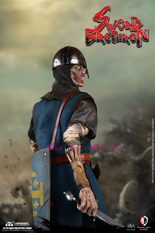 Coomodel Ns001 1/6 Nightmare Series Diecast Alloy Sword Brethren