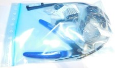 Set mit 3 schwarzen Mundstücken incl. einseitig schneidendem Kunststoffschneider