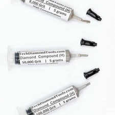 Diamond Polishing Pastes Kit (H) 3x5 g; Size 200,000 100,000 50,000 Grit Mesh