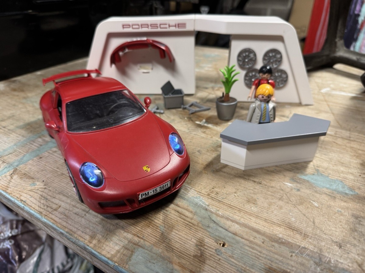 Playmobil Porsche 3911 Carrera S with Lights & Workshop | eBay UK