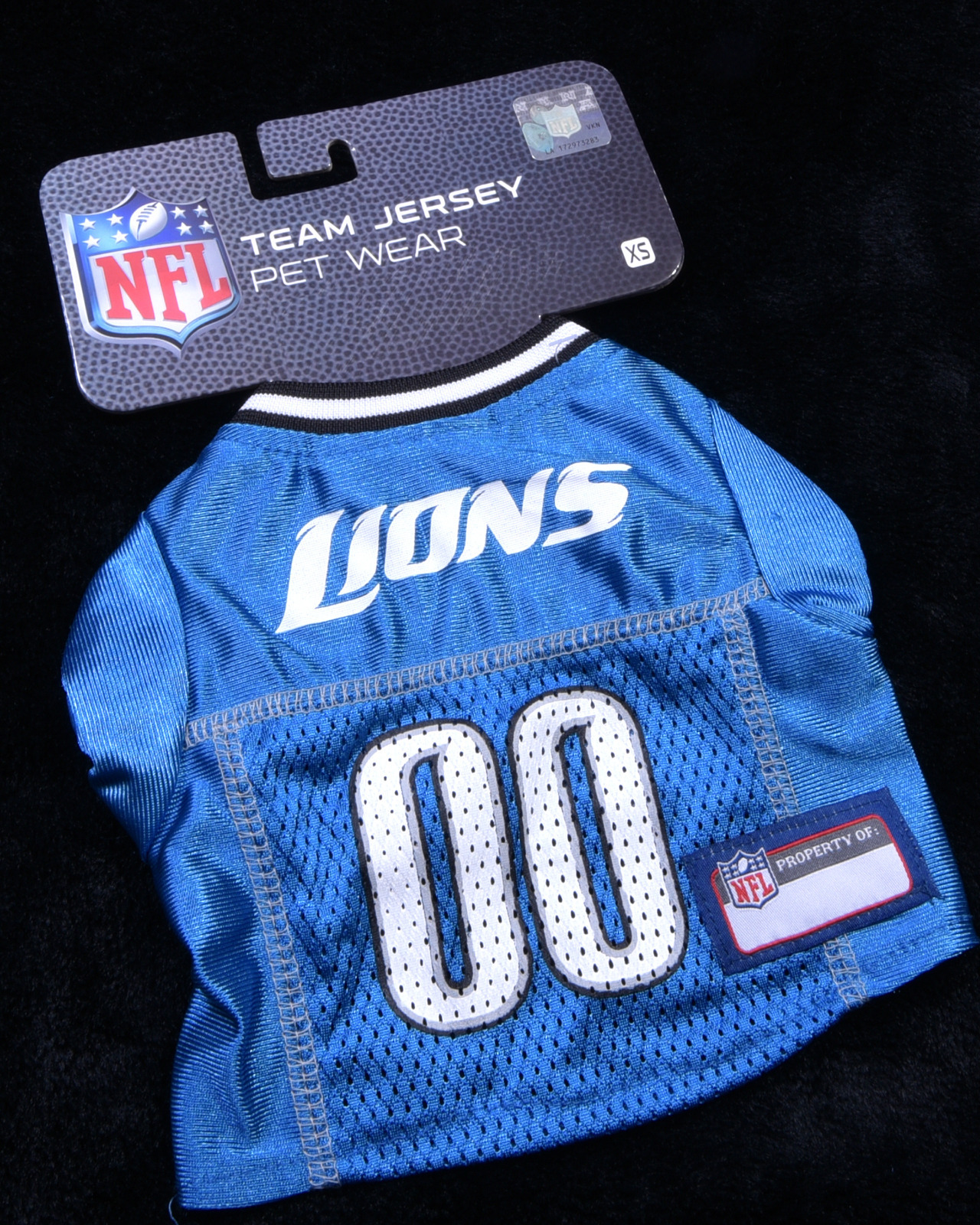 detroit lions dog jersey