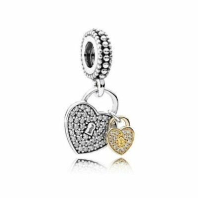 Authentic Pandora Love Locks Dangle Charm