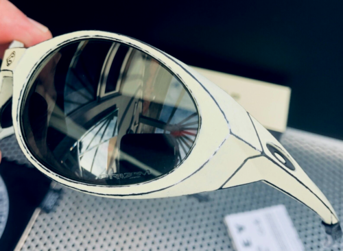 CHAQUETA OAKLEY X CINELLI EYE REDUX | AMARILLA USADA EN CARRERAS | GRIS PRIZM | EDICIÓN LIMITADA - Imagen 10 de 19