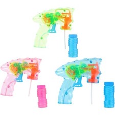 24x Pistolet à Eau / Bulles de Savon ," Bubblez " Coup Faire avec Lumière & Par