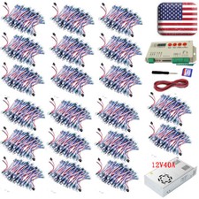 1000pcs 12V WS2811 Pixels 12mm LED Light RGB Digital Individually Addressable