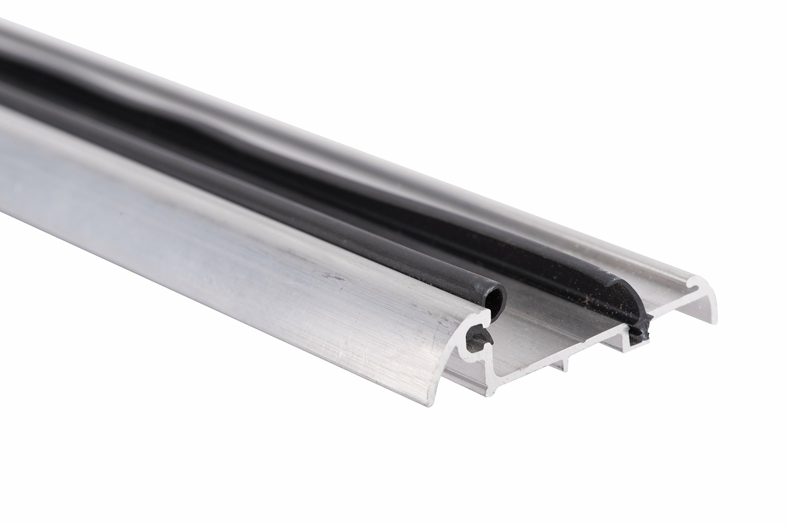 Stormguard, 04SR0021000A, soglia sottile per porta, 1 m, alluminio (H9S)