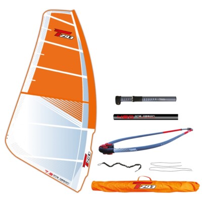ONE DESIGN RIG 7.8 Windsurf Foil WIND Sail Boom Base NEW Monofilm SAIL High Perf