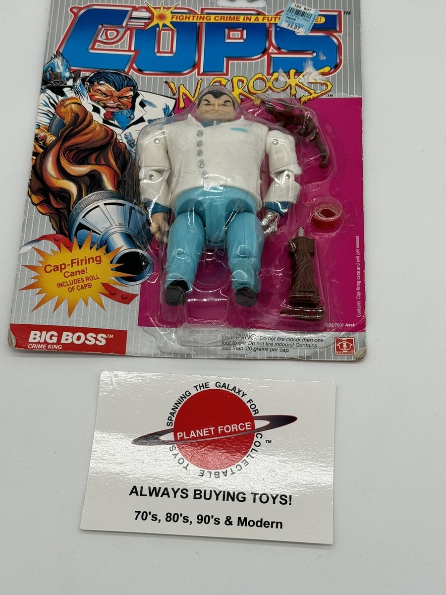 1988 Big Boss MOC Vintage COPS Hasbro Figure NEW Sealed C.O.P.S. N