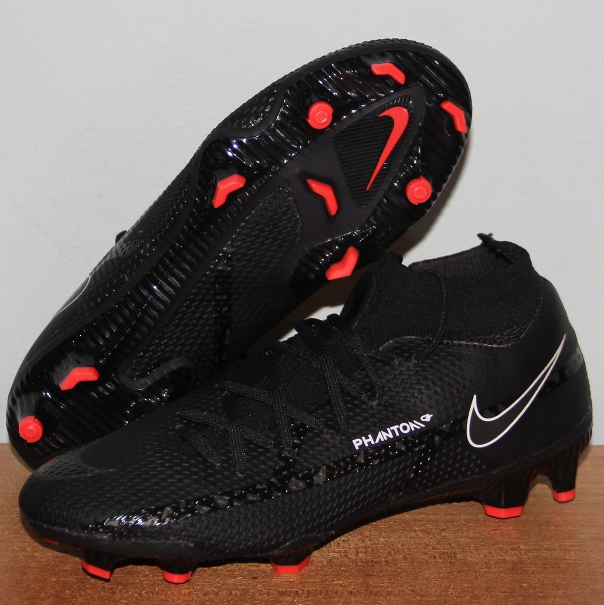 Nike Phantom GT2 Pro DF FG Soccer Cleats Mens 5.5 Women 7 Shadow Pack Size 5.5 - Nike Phantom GT2 Pro DF FG Shadow Pack for sale  main image 2