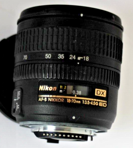 Nikon AF-S NIKKOR 18-70mm f3.5-4.5 G ED DX Lens #1661