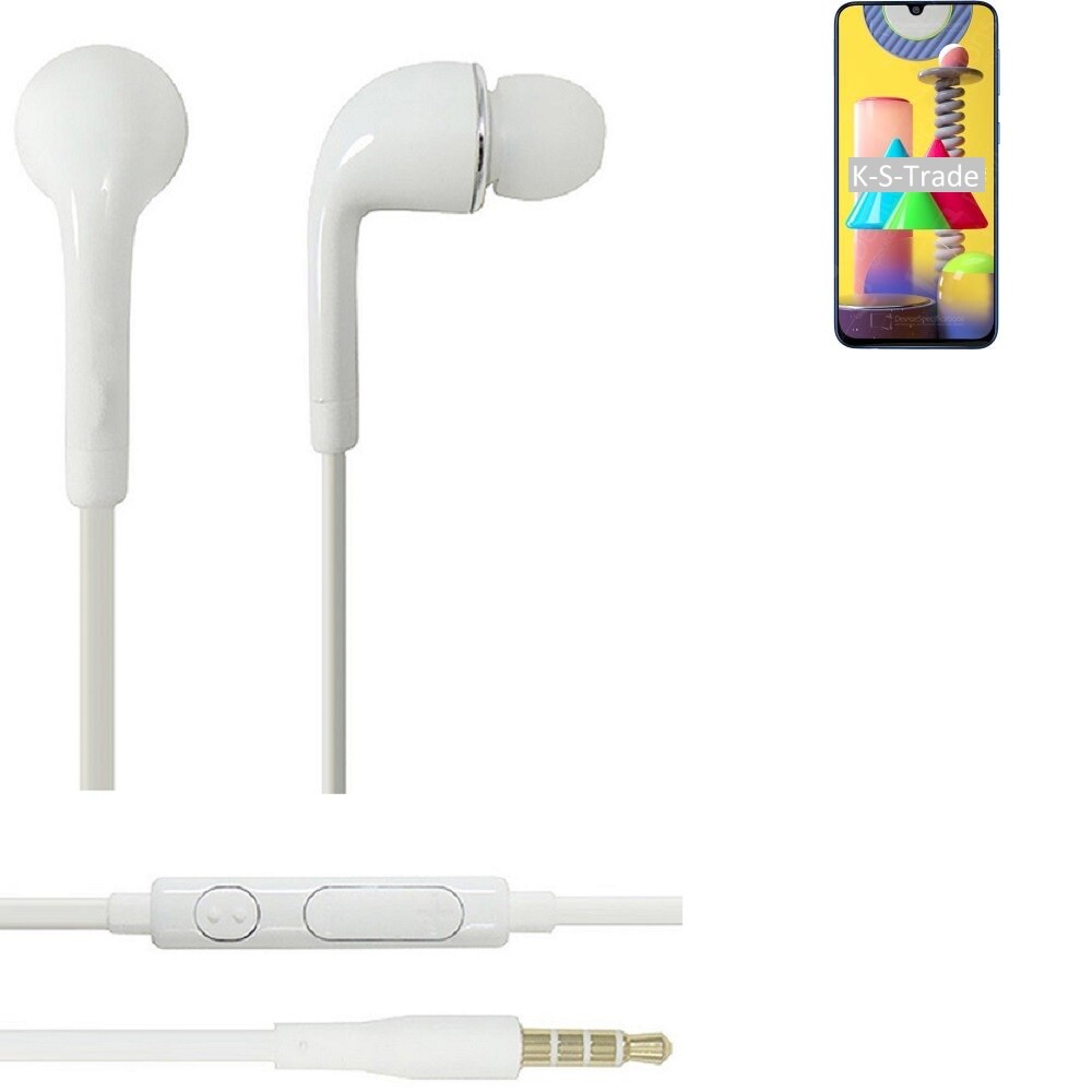 Earphones for Samsung Galaxy M31 in earsets stereo head set UK