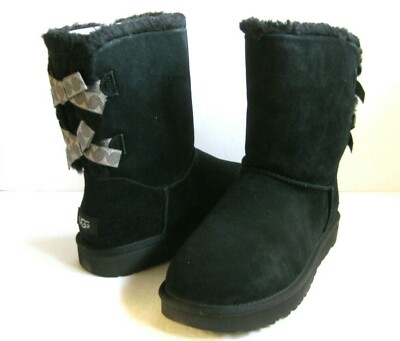 UGG BAILEY BOW SWIRL WOMEN SHORT BOOTS 