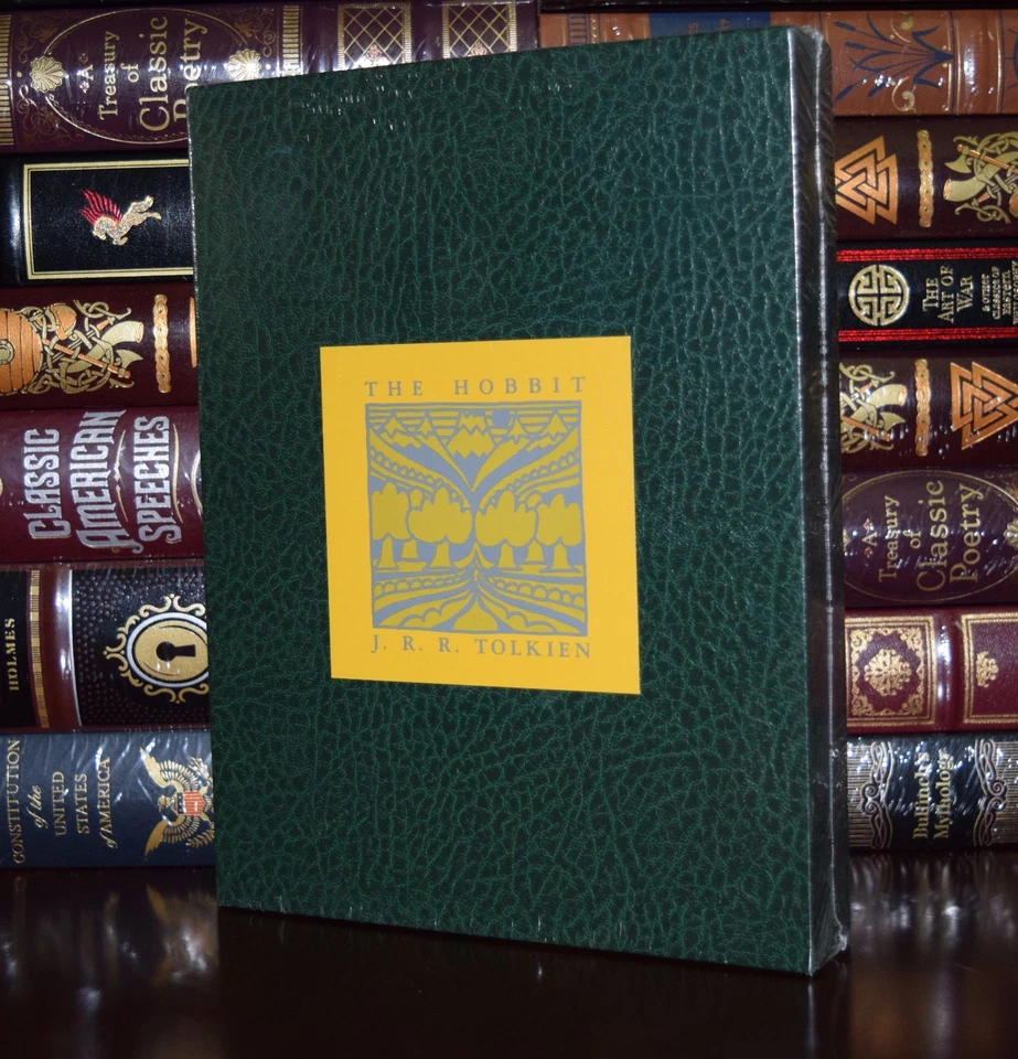 New Hobbit by J.R. Tolkien Leather Bound Deluxe Collector's Slipcase Hardcover - Image 4 of 4