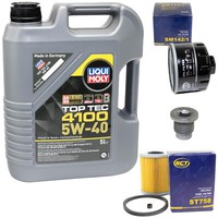 5L ÖL Set Inspektion Kraftstoff ÖLfilter ÖLschraube FüR Renault Megane Kangoo