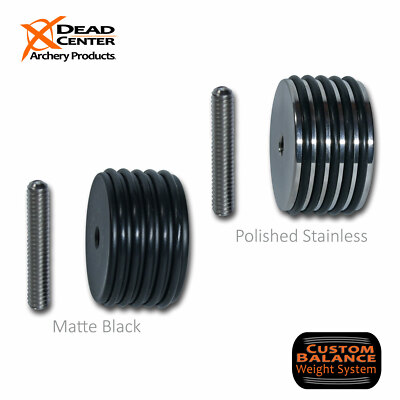 Dead Center Archery Products Stainless 6 oz. Weight 5/16-24 Thread