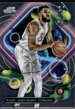 2023-24 Topps Chrome Cosmic #74 Karl-Anthony Towns Timberwolves