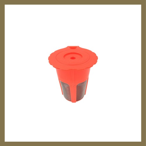 3 Keurig 2.0 Orange K Carafe Reusable Refillable K-Cups Coffee Filter - Picture 4 of 7
