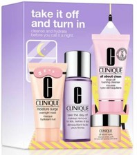 Clinique 4-Pc Take It Off Turn In Skincare Set,LIMITED EDITION NEW WITH BOX