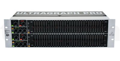 Behringer Graphic Equalizer 31 Band Stereo with Feedback Detection Subwoofer