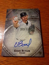 Eddie Butler Topps 2014 Five Star Autographed Rookie Card #FSA-EBU 210/399