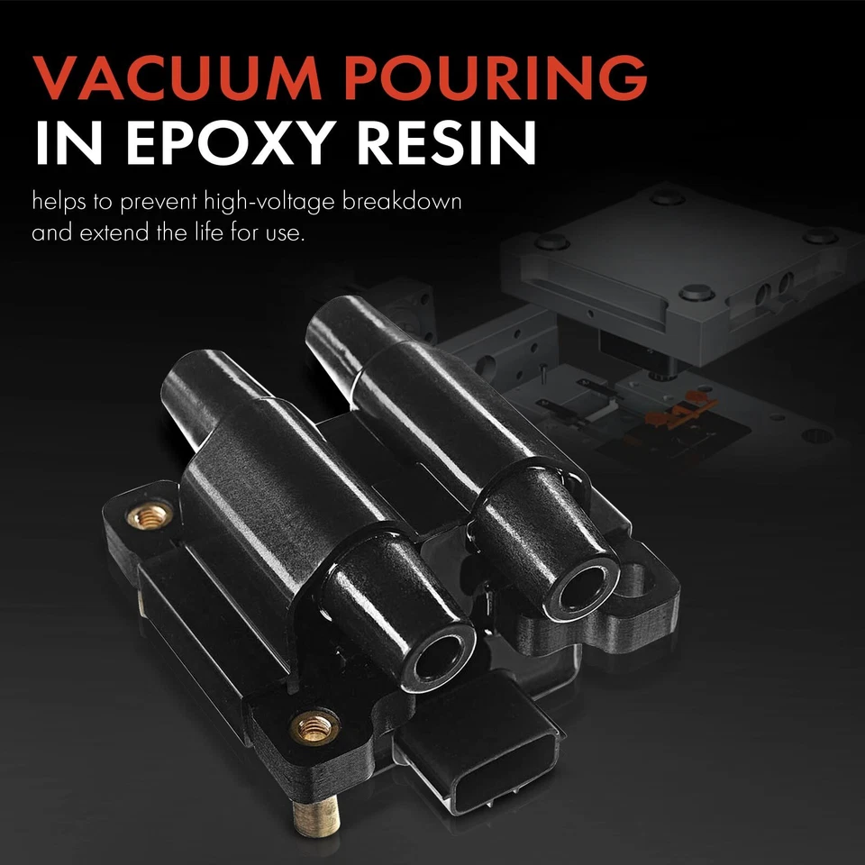 Ignition Coil Pack for Subaru Forester SG Liberty Outback BL 2003-2007 2.5L EJ25 - image 3 of 4